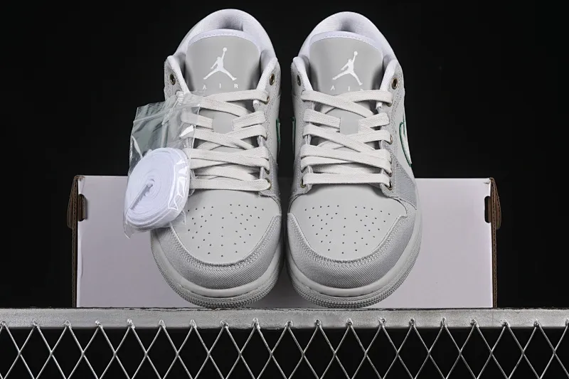 All categories Air Jordan Jordan series basketball shoes Air Jordan 1 Low Air Jordan 1 Low "Dongdan" AJ1 Joe 1 weaving gray low-top cultural casual sneakers IH3369-077